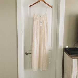 Zara Lace Cream Dress